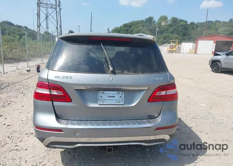 2014 Mercedes-Benz Ml 350 4Matic from USA, damaged, VIN 4JGDA5HB4EA327130